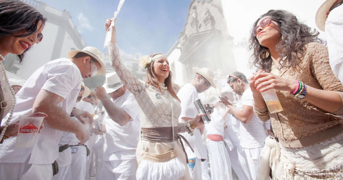 Los Indianos - how the carnival is celebrated on the island of La