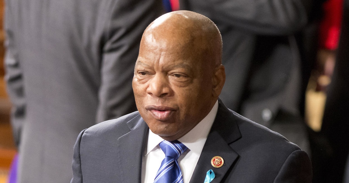 Watch Rep. John Lewis Get 'Happy'