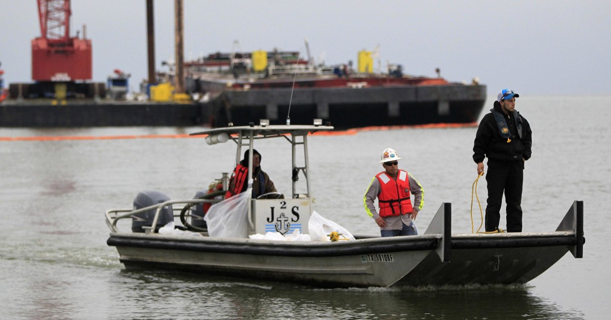 Oil Spill Paralyzes Houston Port