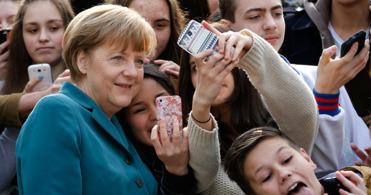 German teen selfies