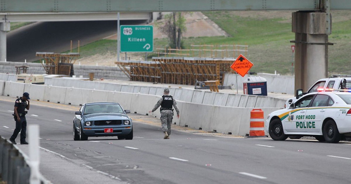 Checkpoints Enforced Outside Fort Hood Base