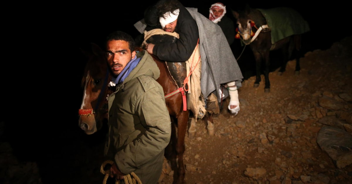 Desperate Syrians Trek Over 9,000-foot Mountain to Safety