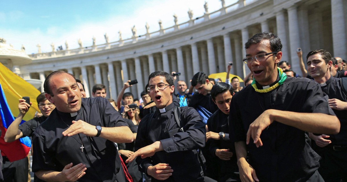 Gettin' Down! Priests Get Funky at Vatican Celebrations