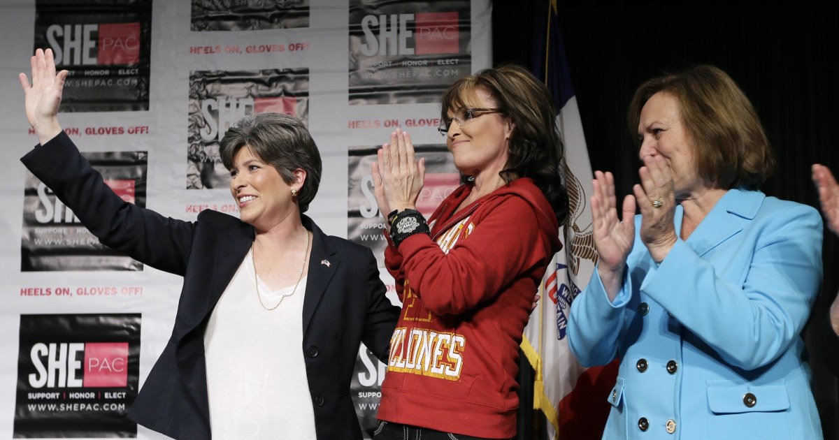 Iowa Race: Dems Worry, Sarah Palin Campaigns for Pistol-Packin' Joni