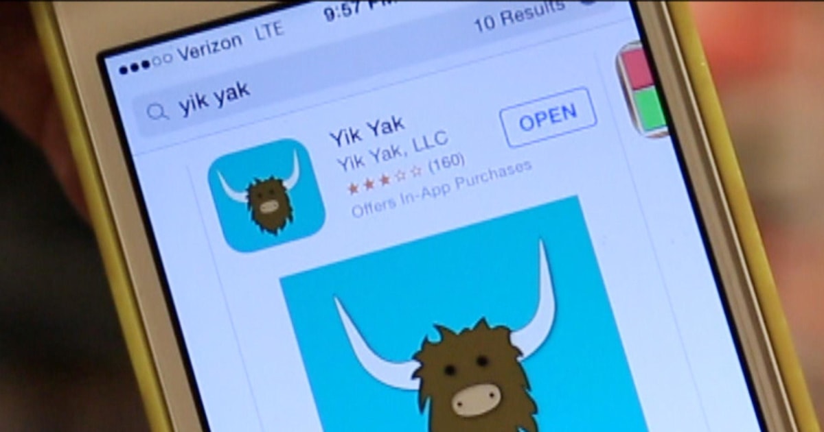 Yik Yak Messaging App Is Anonymous Until the Police Come Knocking