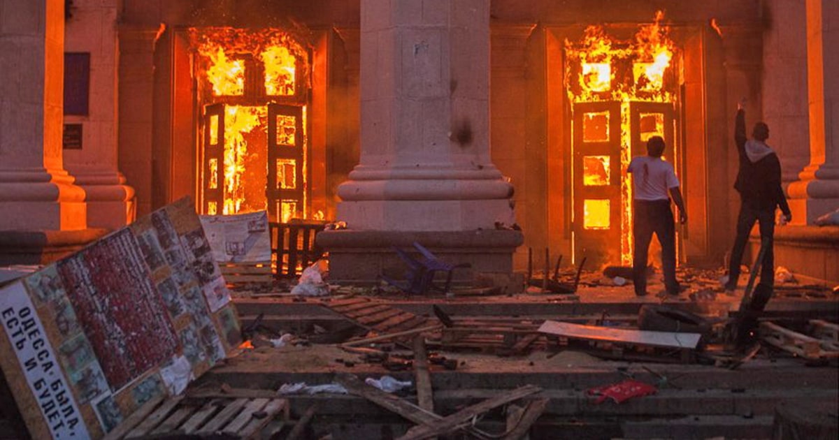 Russia Blames West for Odessa Carnage, Ukraine Warns 'It's a War'