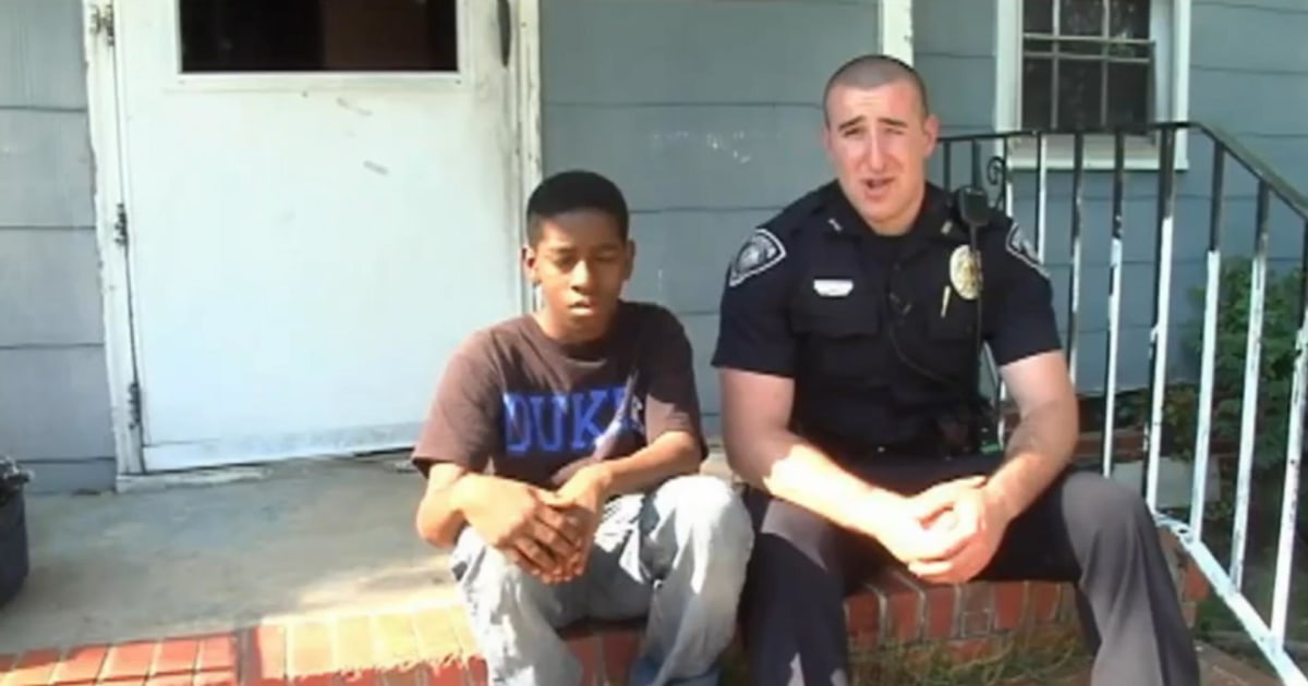 Police Officer Goes Beyond the Call of Duty for Troubled Boy