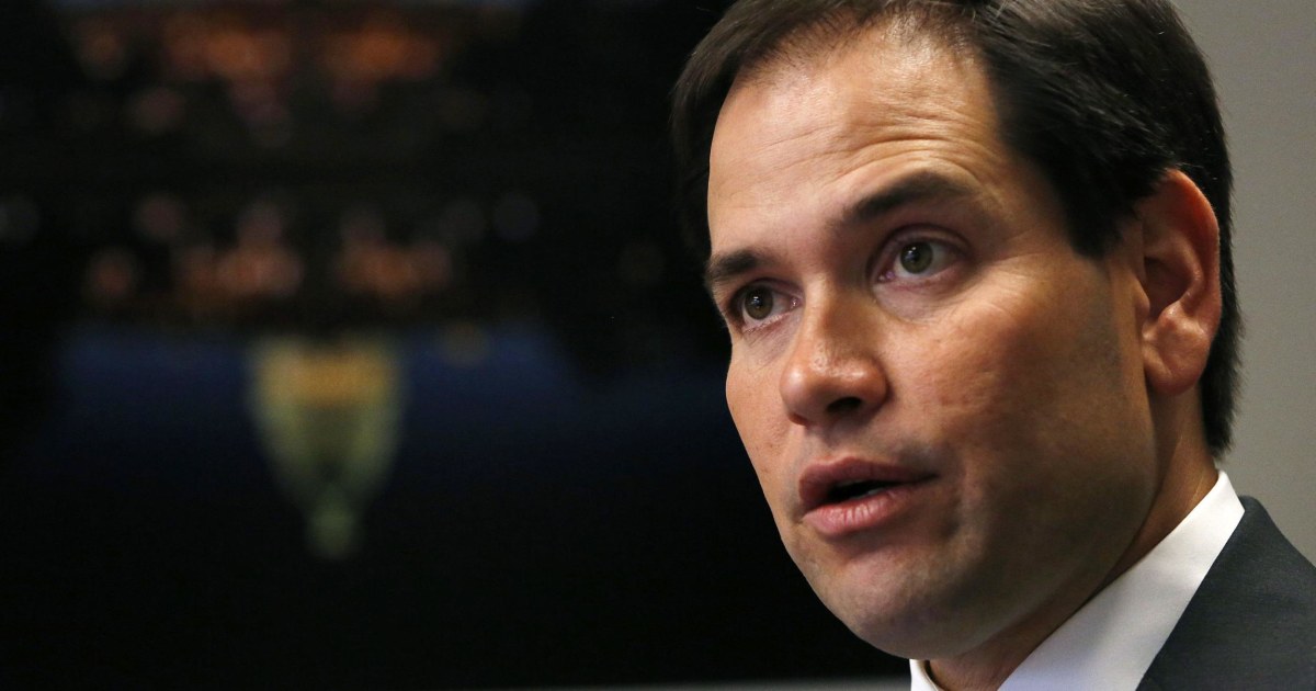 Rubio Likely to Decide on Presidential Run in One Year
