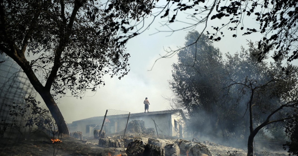 Wildfires Engulf Homes in Southern California