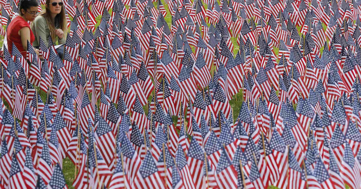 Field of Flags: Boston Common Transformed for Memorial Day