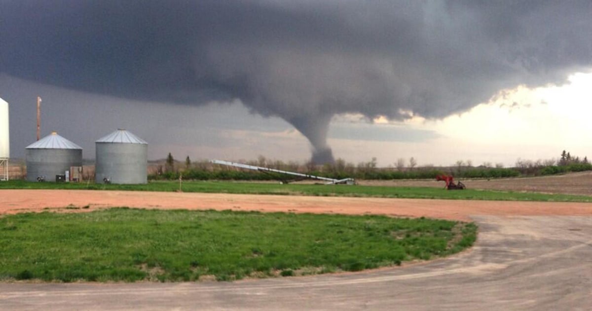 Tornado Slams North Dakota Oil Workers' Camp and Injures Nine