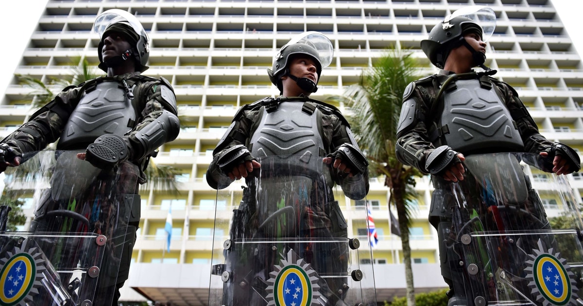 Infographic Brazil's Massive World Cup Security Plan