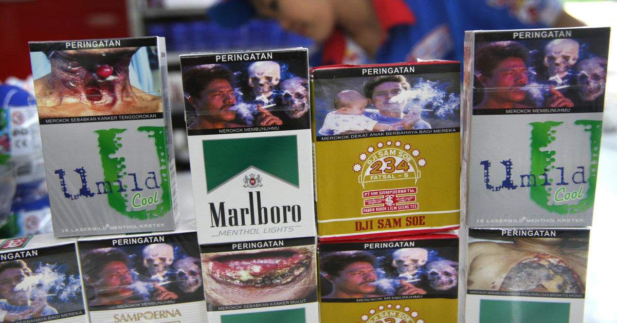 indonesia cigarette Indonesia Hopes More Graphic Labels Mean Fewer Smoking Babies