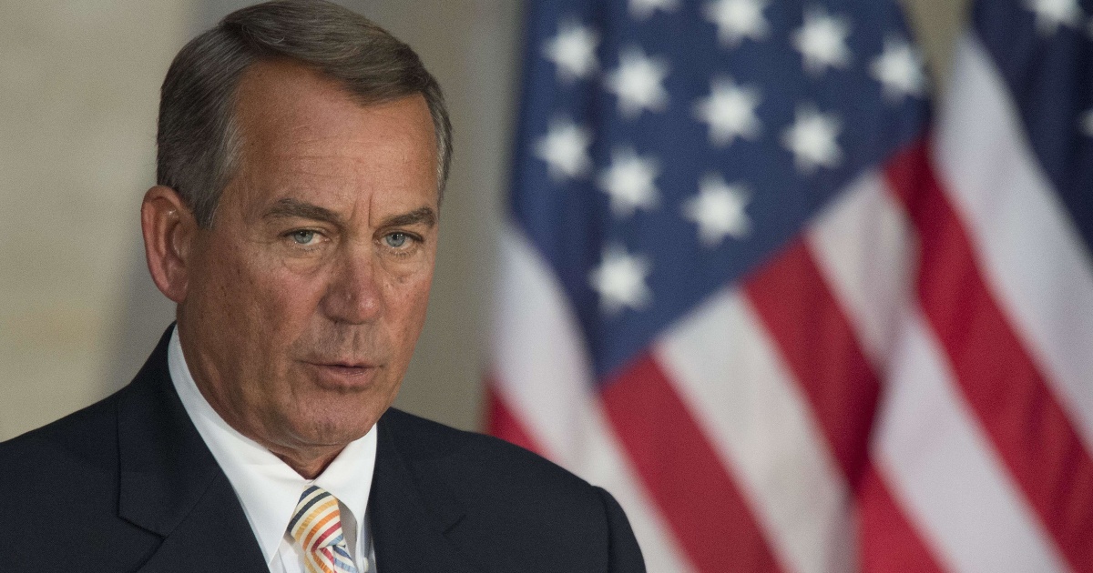 Boehner Slams Obama On Border Crisis