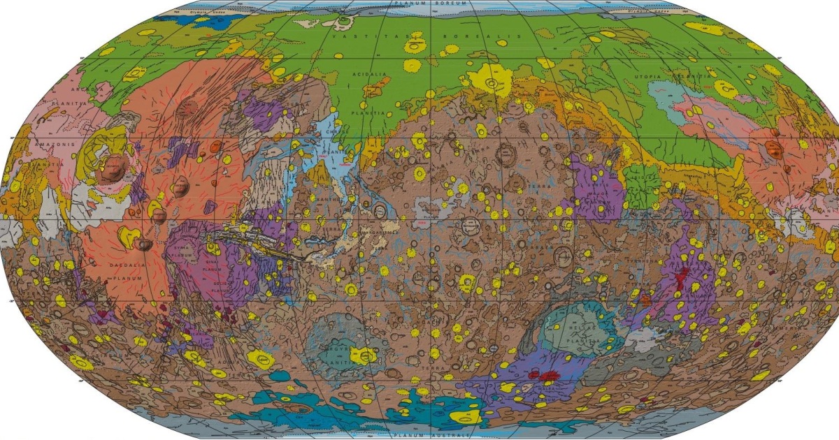 This New Map of Mars Is the Best One Ever Made