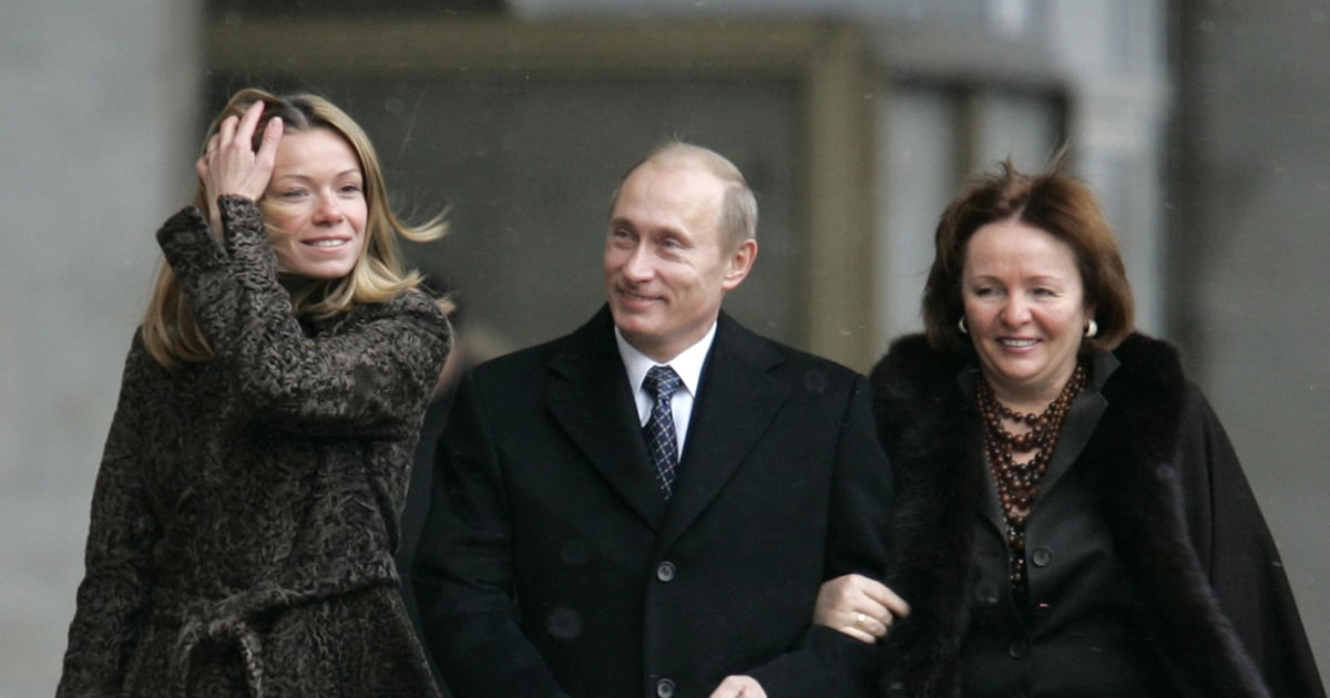 Vladimir Putin Family Photos