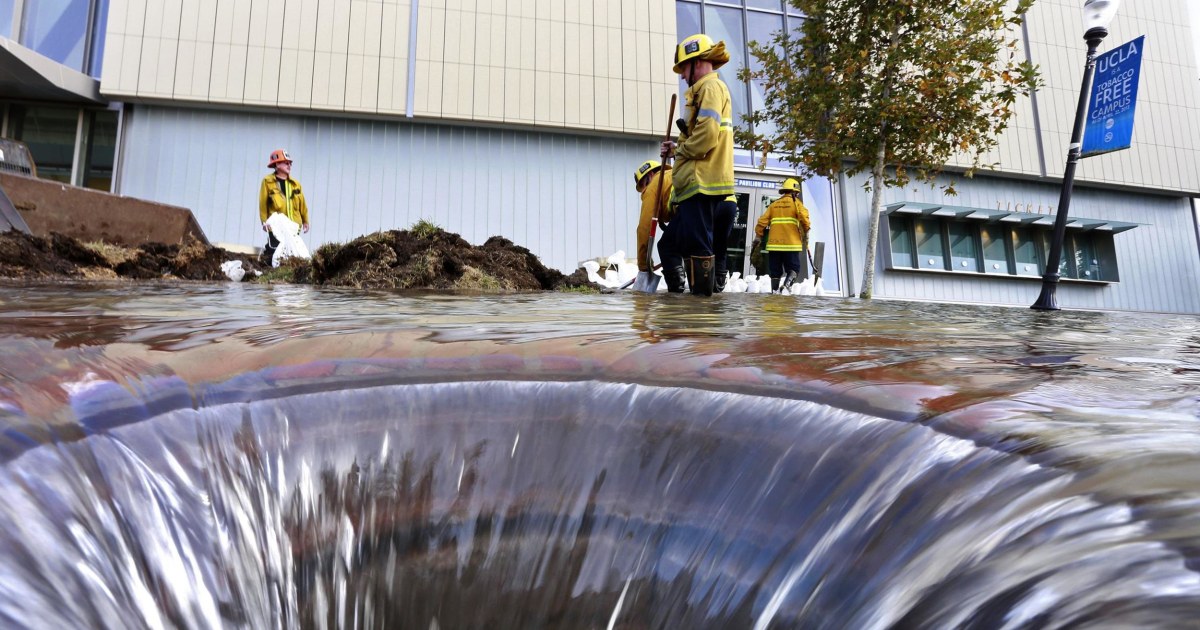 UCLA Water Main Flood Sips Away LA's Shrinking Drinking Supply