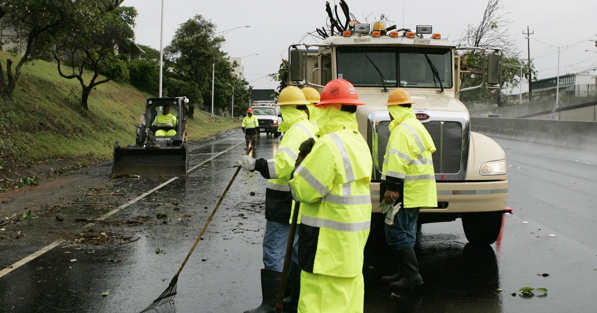 Tropical Storm Iselle Downs Power Lines and Trees in Hawaii