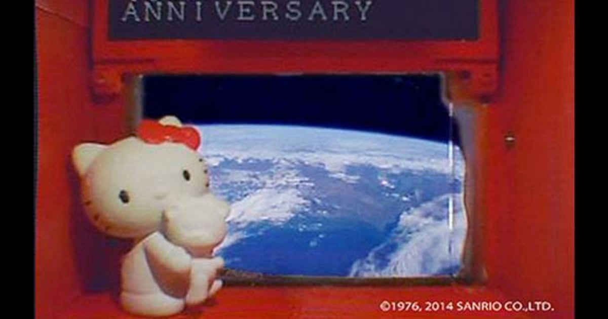 Hello Kitty Is in Space and Wants Your Messages