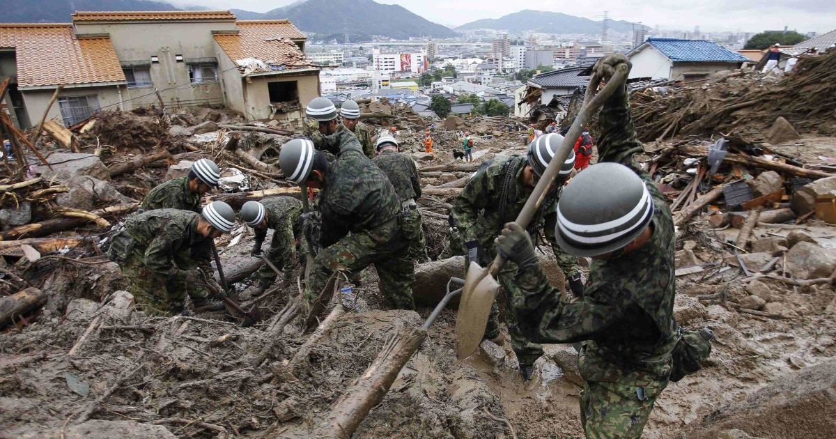 Japan Landslide Death Toll Expected to More Than Double