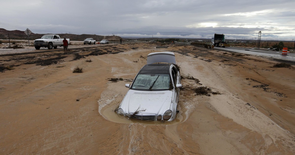 Heavy Rains Flood Parts of Southwest