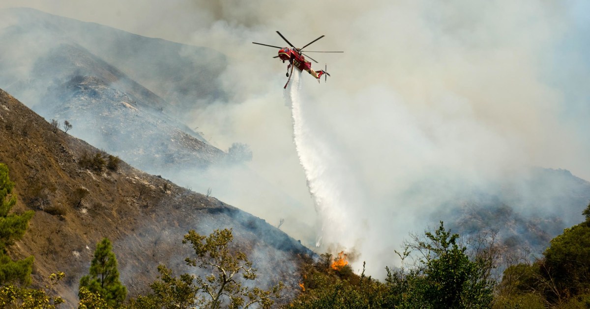 California Firefighters Fighting More Than Fire out West