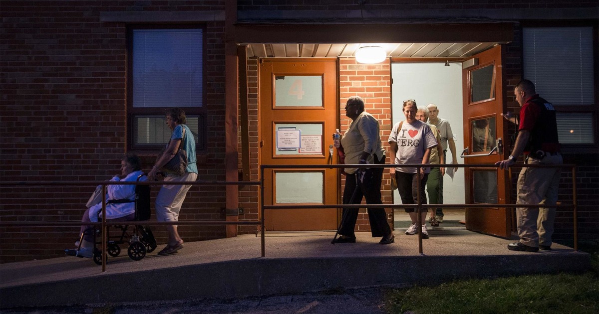 Protesters Make Voices Heard at DOJ #39 s Ferguson Town Hall