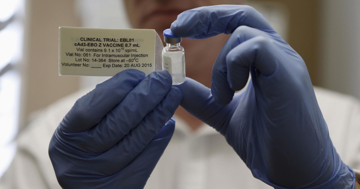 Ebola Vaccine Trial Aims to Wrap First Phase by December