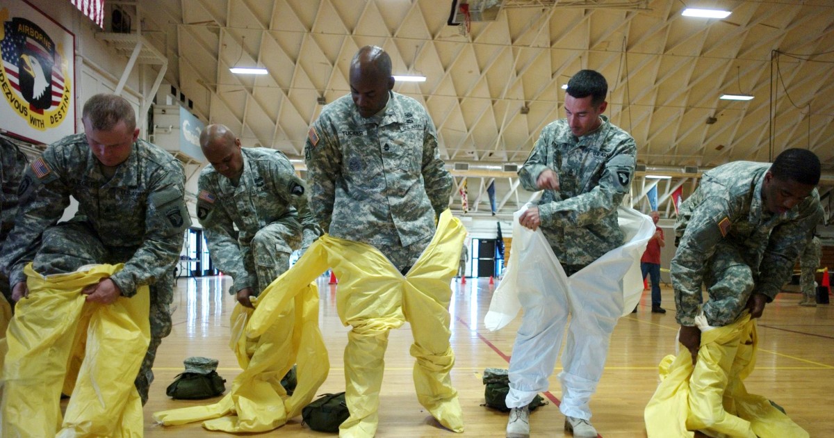 Infection Protection: New CDC Ebola Guidelines Stress Gear Ritual