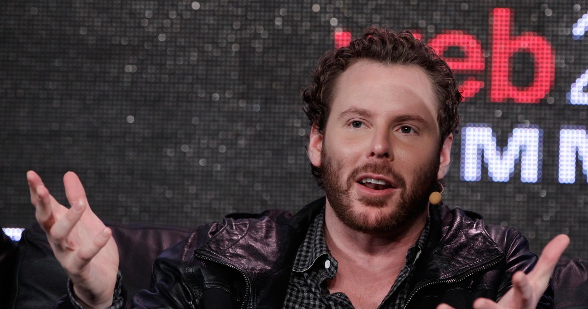 Sean Parker's Penance for Big Sur Wedding Build an App