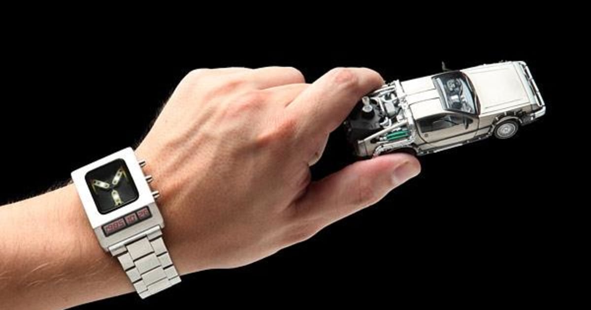 Travel in Time (or Just Check It) With This Flux Capacitor Watch