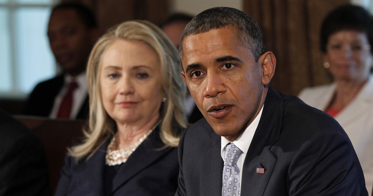 Obama and Hillary Clinton Meet for 'Catch Up' Session