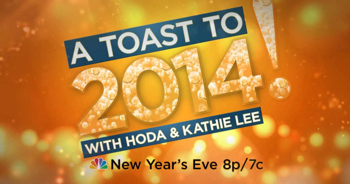 Sneak Peek A Toast To 2014!