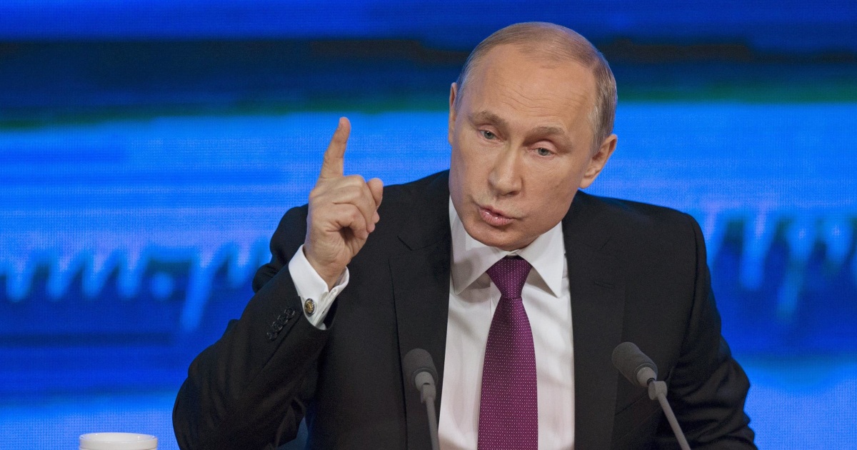 Vladimir Putin Vows That Russian Bear Won't Become 'Stuffed Animal'