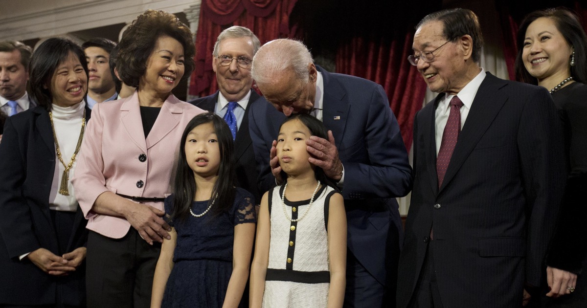 VP Goes Full Biden for Senate SwearingIn Ceremony