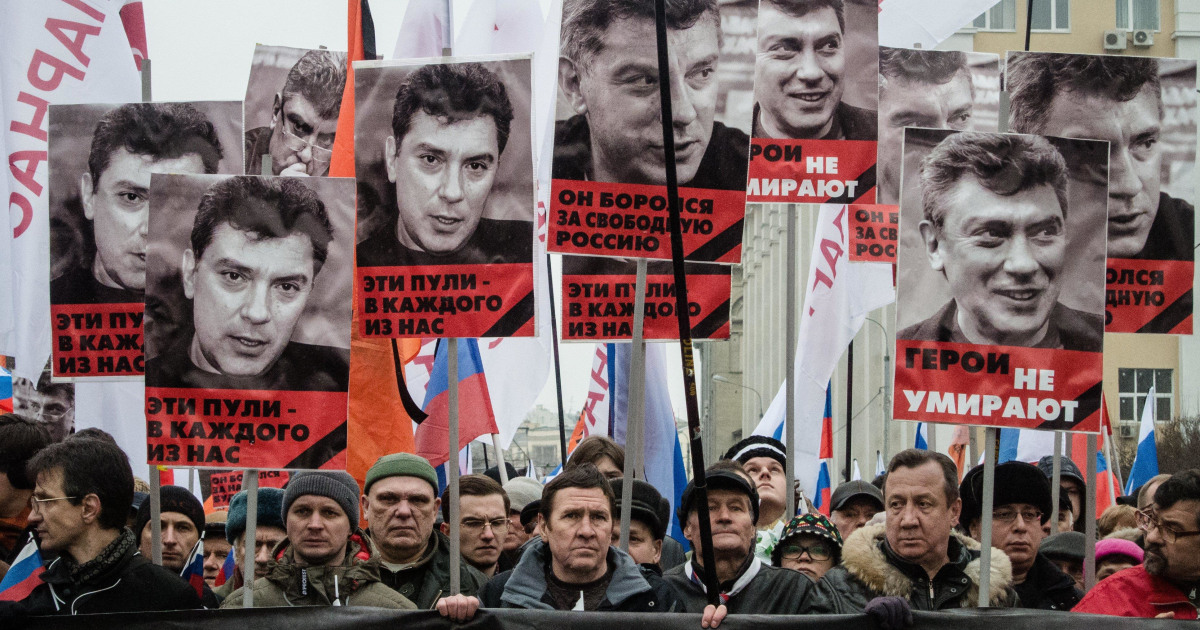 Boris Nemtsov Murder Moscow March Honors Slain Putin Critic