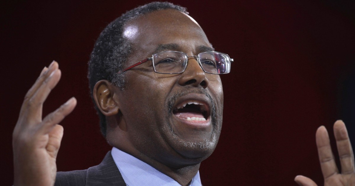 Dr. Ben Carson Argues Being Gay Is ‘Absolutely’ a Choice