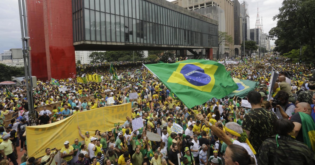 'Dilma, Out!': Nearly 1 Million Brazilians Protest President Rousseff ...