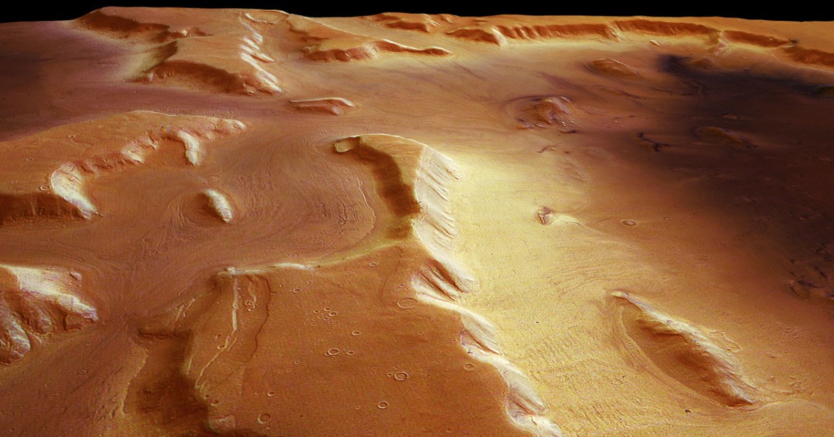 Scientists Say a Lake's Worth of Water Is Frozen on Mars
