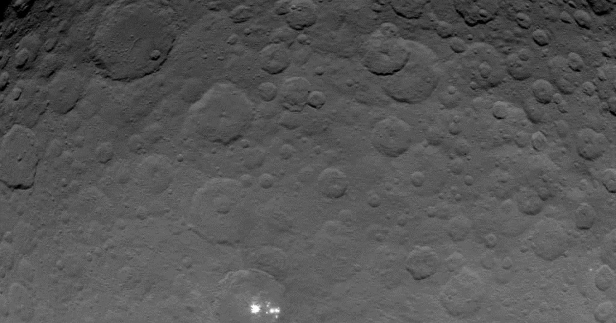 Dawn Probe Gets Closer Look At Ceres' White Spots, But Mystery Endures