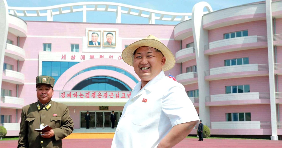 Kim Jong Un Inspects New Wonsan Baby Home And Orphanage