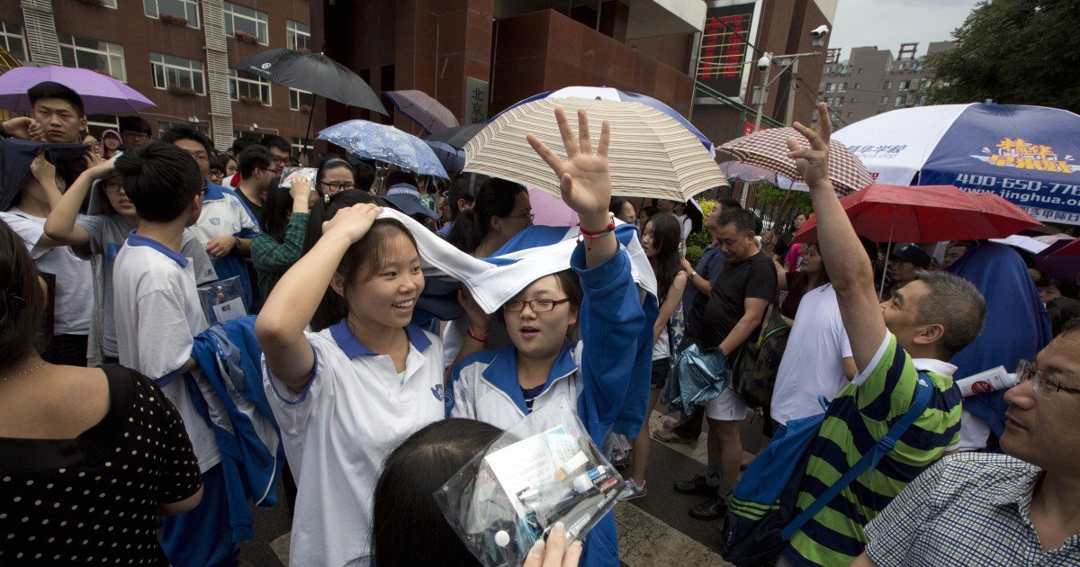 Drone is Latest Weapon Against Cheating on China School Exam