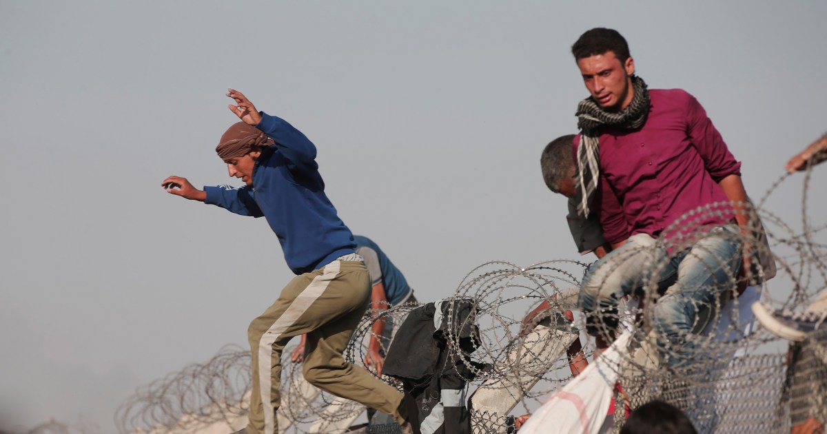 Desperate Syrians Overrun Turkey Border Crossing   Ss Syria Turkey Border7 Jpo 550a 