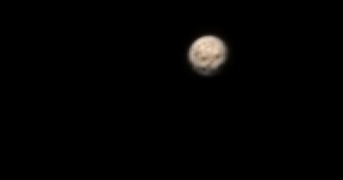 NASA's New Horizons Probe Gives Us Our First Look at the 'Person in Pluto'