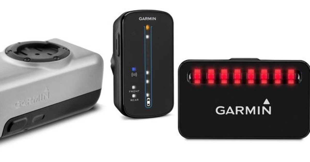 Garmin's Smart Lights and Radar Could Help Keep Bicyclists Safe