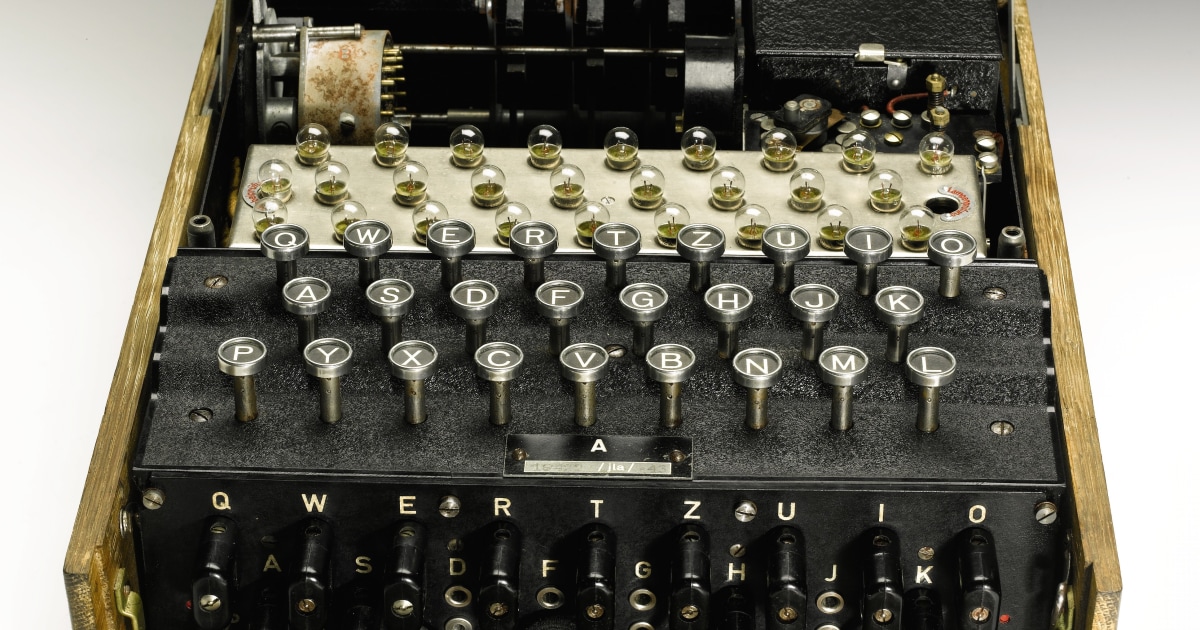 Rare German Enigma Code Machine Sells at Auction for $232