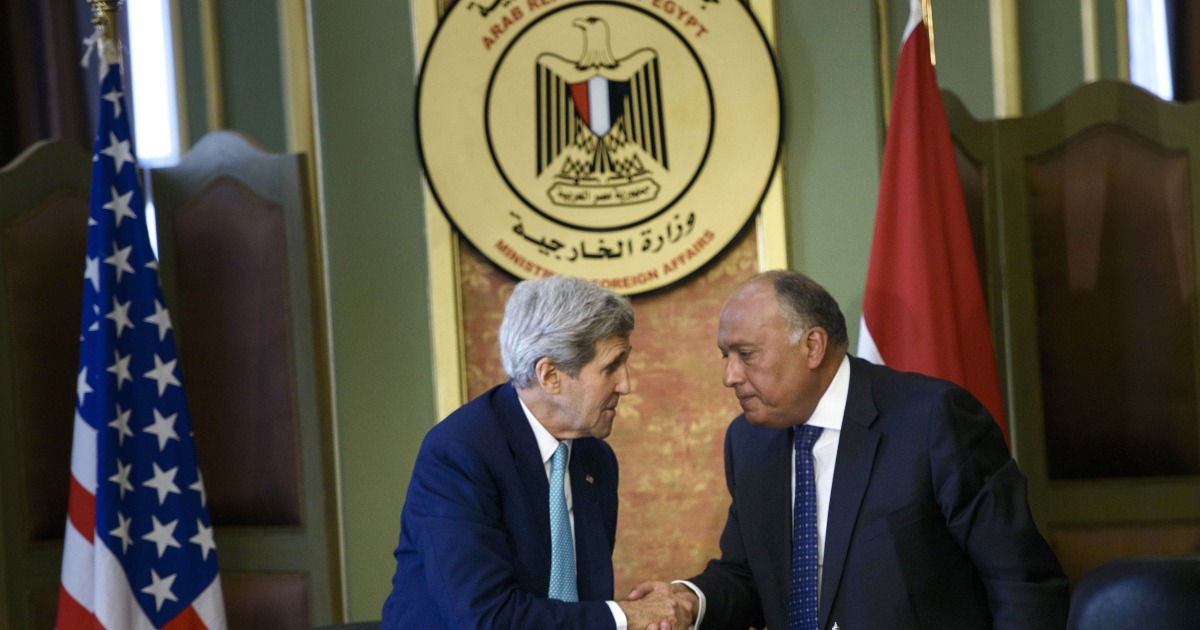 John Kerry in Cairo: U.S., Egypt Returning to 'Stronger Base' in Ties