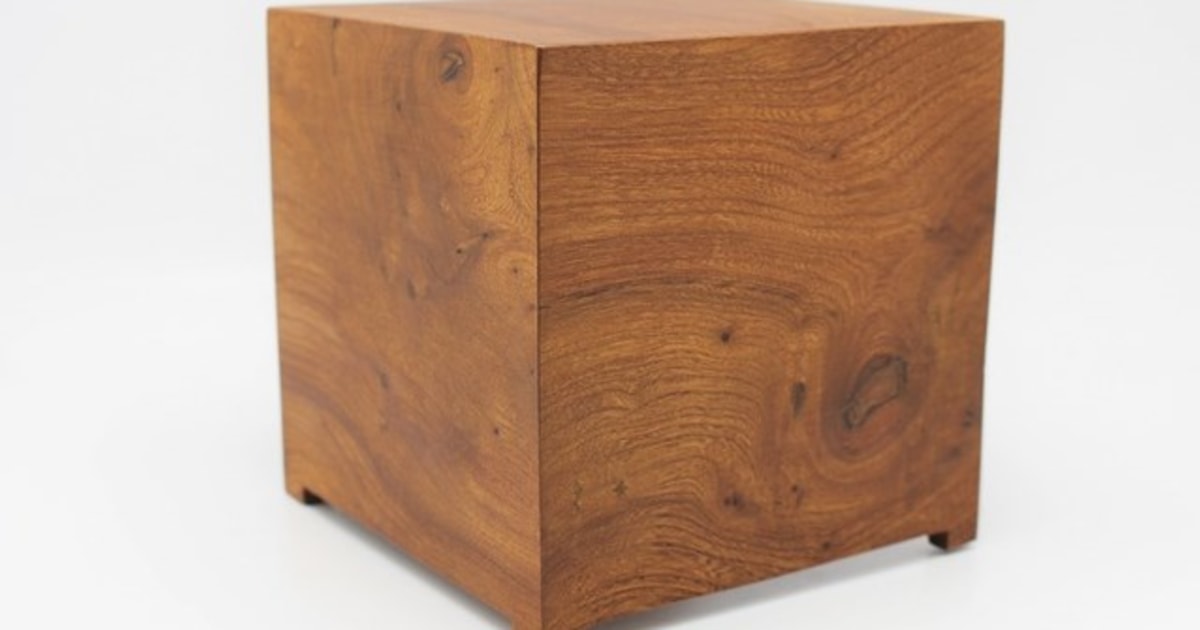 Wood Kubb Packs a Barebones PC Into a Sleek Wooden Shell