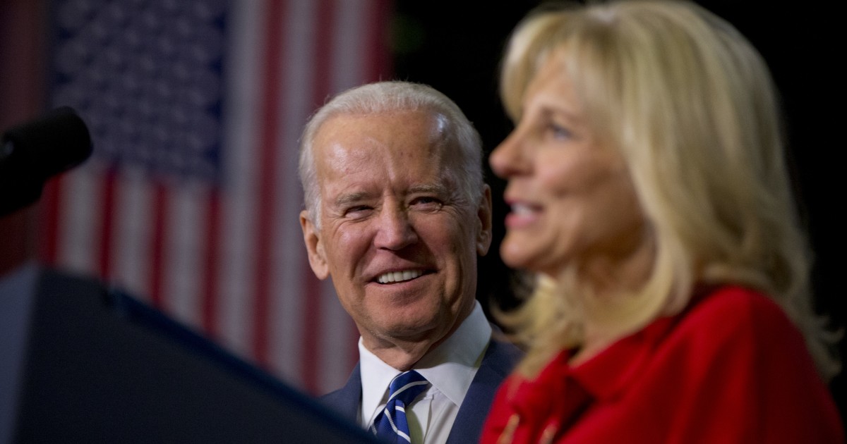 Sources: Joe Biden Has Wife's Support for WH Bid