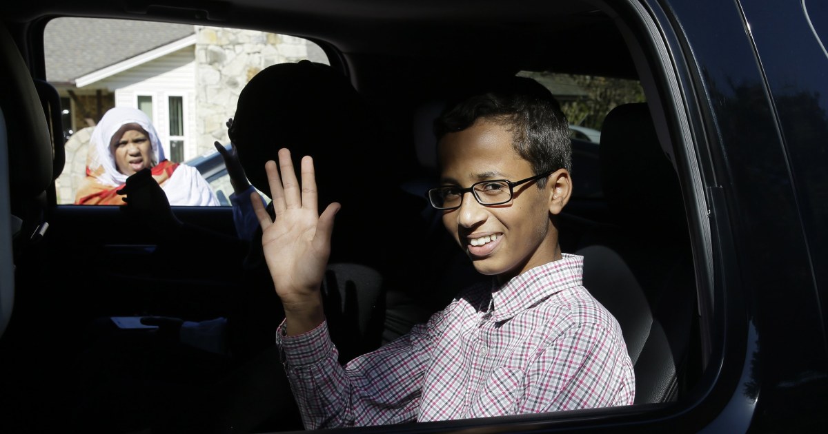 'Clock Boy' Ahmed Mohamed Sues Texas City for Accusing Him of Making Bomb